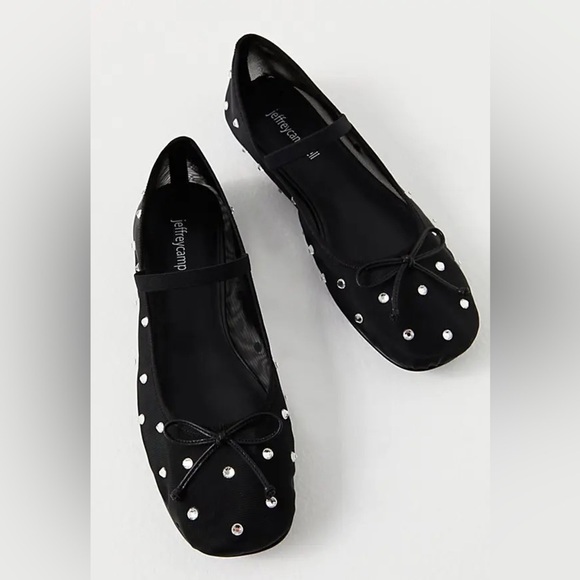 Jeffrey Campbell Shoes - Jeffrey Campbell x Free People Shine For You Ballet Flats